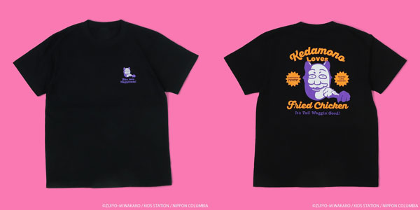 Natalie Store Popee the Performer KEDAMONO LOVES CHICKEN T-shirt Black XL image 1