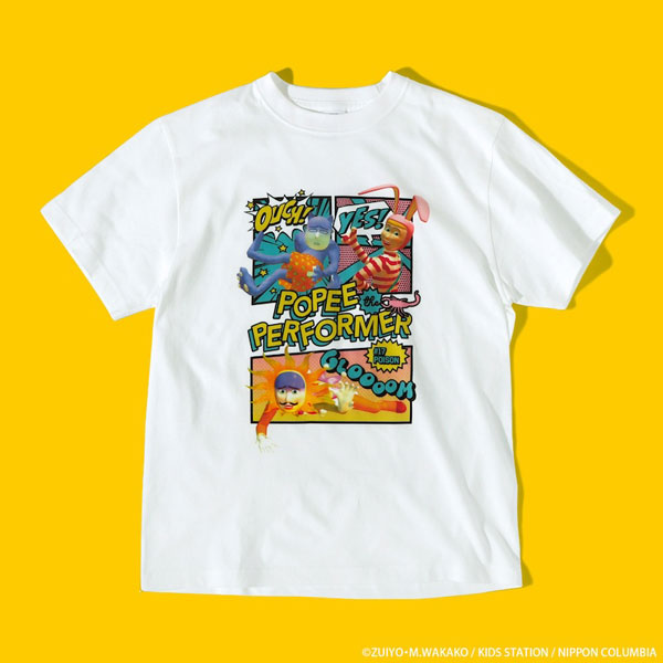 Natalie Store Popee the Performer POISON T-shirt White L