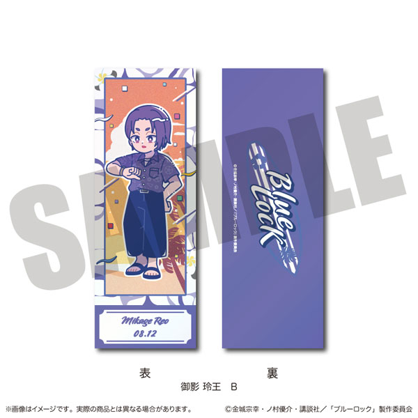 MENEGI TV Anime "Bluelock" Collection Card Nyutoro Reo Mikage Birthday B