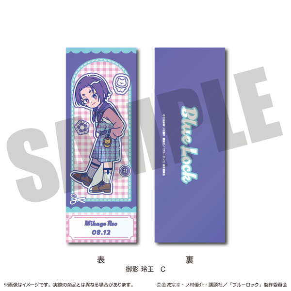 MENEGI TV Anime "Bluelock" Collection Card Nyutoro Reo Mikage Birthday C