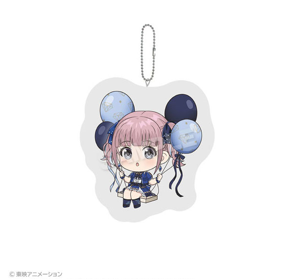 Stella Notes Girls Band Cry Balnko Cushion Keychain Hina รูปภาพ 1