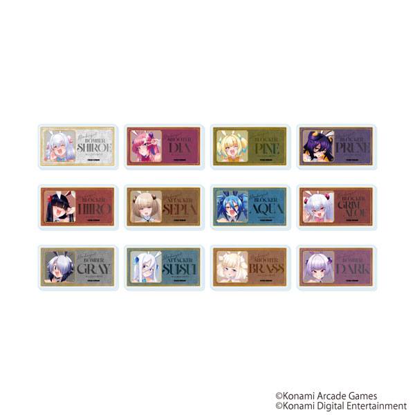 A3 Name Acrylic Plate Badge "Bomber Girl" 01/ New Illustration 12Pack BOX