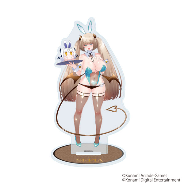 A3 Acrylic Stand "Bomber Girl" 06/ Sepia (New Illustration)