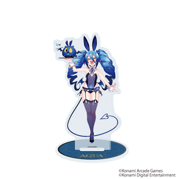 A3 Acrylic Stand "Bomber Girl" 07/ Aqua (New Illustration)