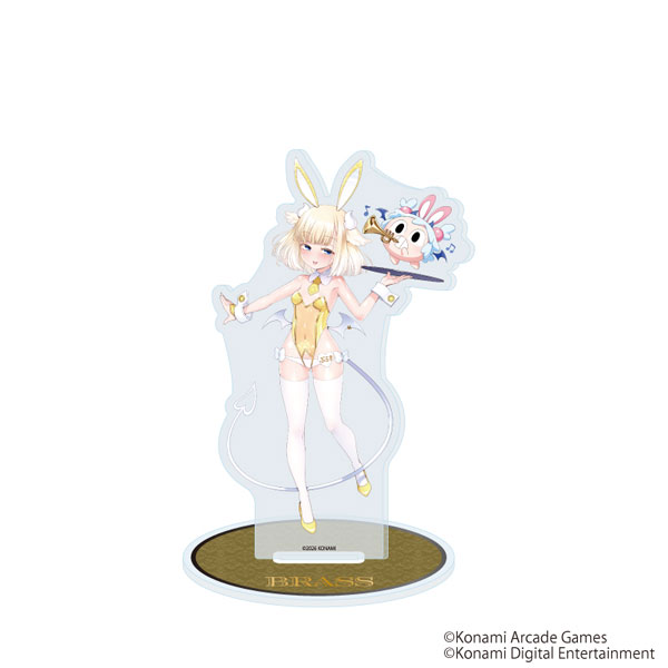 A3 Acrylic Stand "Bomber Girl" 11/ Brass (New Illustration)