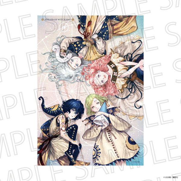 SR-GYM Witch Hat Atelier (Manga) Art Poster A 圖片 1