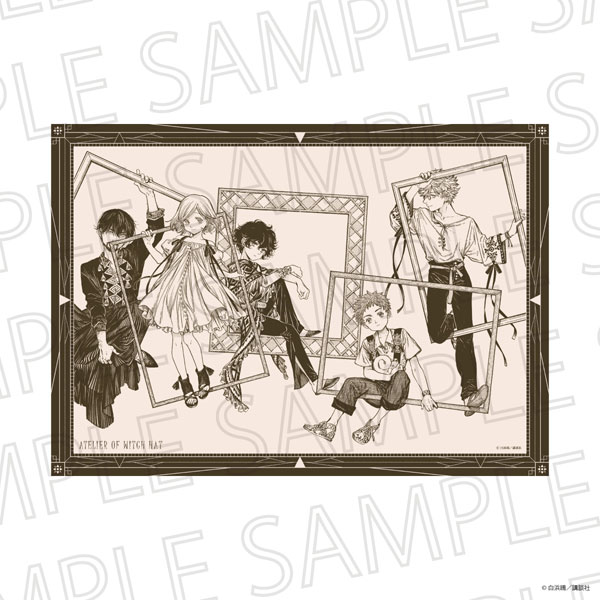 SR-GYM Witch Hat Atelier (Manga) Art Poster D รูปภาพ 1