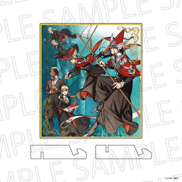 SR-GYM Witch Hat Atelier (Manga) Acrylic Shikishi Knights Moralis