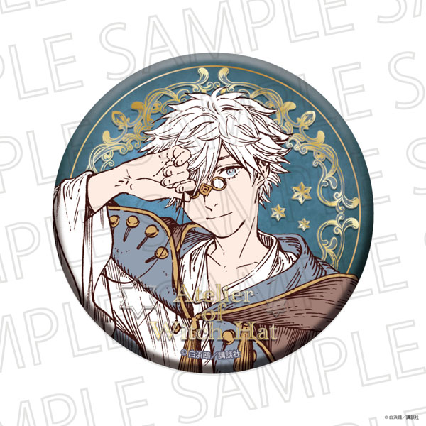 SR-GYM Witch Hat Atelier (Manga) Jewelry Tin Badge Qifrey image 1