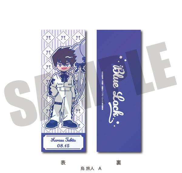 MENEGI TV Anime "Bluelock" Collection Card Nyutoro Tabito Karasu Birthday A Bild 1