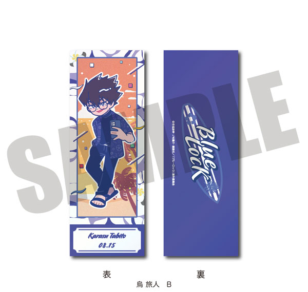 MENEGI TV Anime "Bluelock" Collection Card Nyutoro Tabito Karasu Birthday B Bild 1