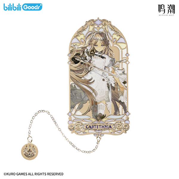 bilibili Wuthering Waves Diadem's Downfall Metal Bookmark Cartethyia