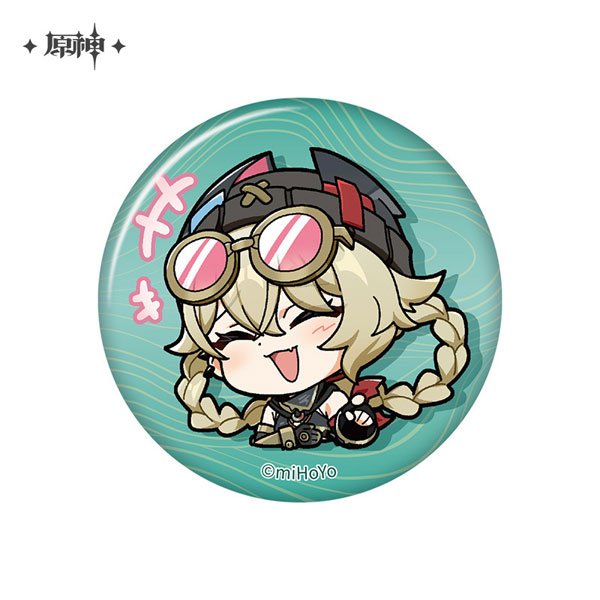 miHoYo Genshin Impact Chibi Stamp Series Tin Badge Jahoda
