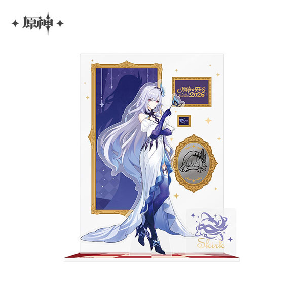 miHoYo Genshin Impact 2026 New Year Carnival Series Acrylic Diorama Stand Skirk รูปภาพ 1