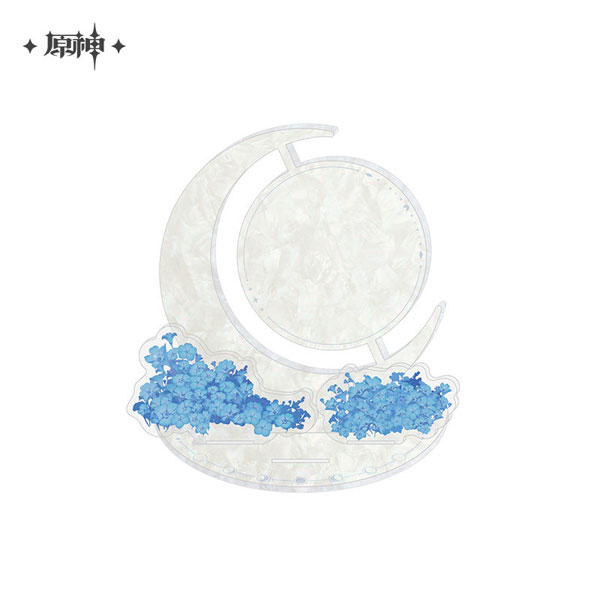 miHoYo Genshin Impact Blessing of the New Moon Series Display Acrylic Stand imagen 1