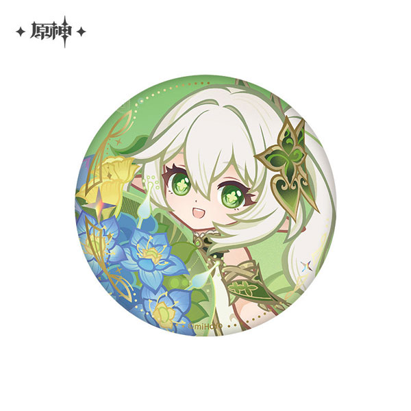 miHoYo Genshin Impact Fang Xin Ling Yin Shi Series Chara Tin Badge Nahida Bild 1