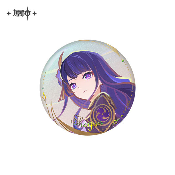 miHoYo 原神 The Long Way Home Anniversary Photo Series キャラ缶バッジ 雷電将軍 画像 1
