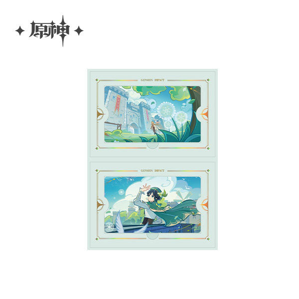 miHoYo Genshin Impact The Long Way Home Anniversary Photo Series Collection Card Set Mondstadt Bild 1