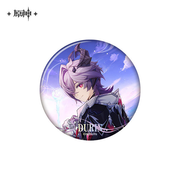 miHoYo Genshin Impact Chara Tin Badge Durin A Type