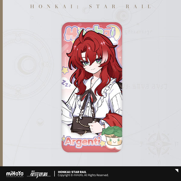 miHoYo Honkai: Star Rail Men's Dormitory Series Tin Badge Argenti