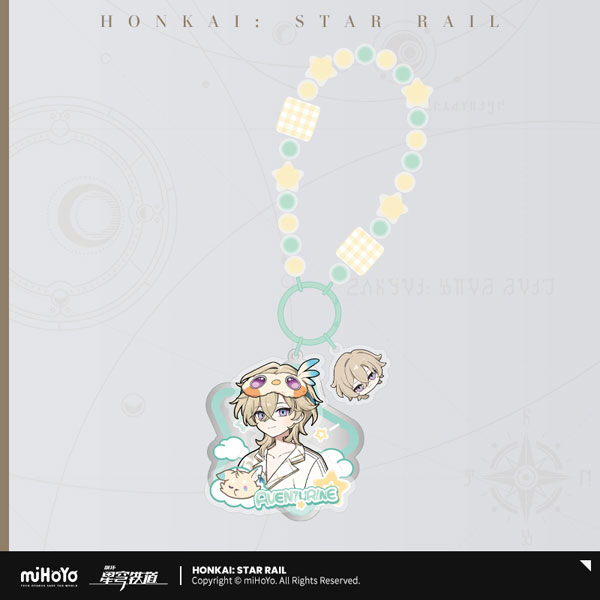 miHoYo Honkai: Star Rail Men's Dormitory Series Acrylic Strap Aventurine imagen 1