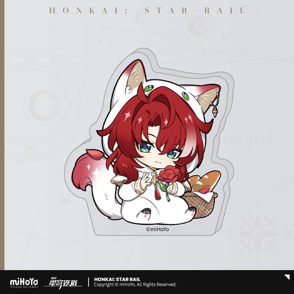 miHoYo Honkai: Star Rail Men's Dormitory Chibi Series Mini Acrylic Stand Argenti
