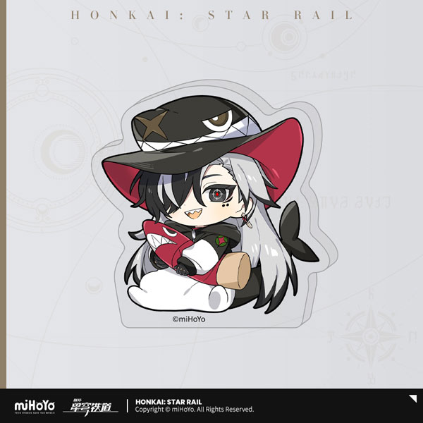 miHoYo Honkai: Star Rail Men's Dormitory Chibi Series Mini Acrylic Stand Boothill 图片 1