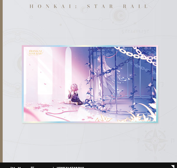 miHoYo Honkai: Star Rail The Memories We Share Series PET Shikishi The Flowers in Memory รูปภาพ 1