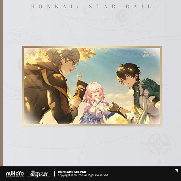 miHoYo Honkai: Star Rail The Memories We Share Series PET Shikishi Reunion of the Train Group B Type