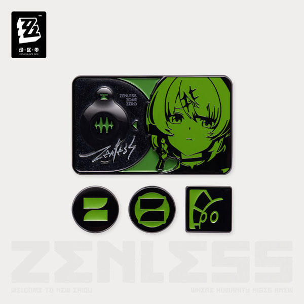 miHoYo Zenless Zone Zero Garden Series: Metal Badge Collection - ANBY Bild 1