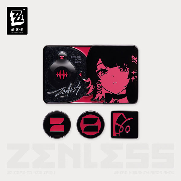 miHoYo Zenless Zone Zero Garden Series: Metal Badge Collection - ELLEN gambar 1