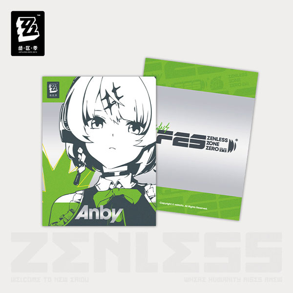 miHoYo Zenless Zone Zero 25 Fes Garden Series: Flash Silver Folder - ANBY imagen 1