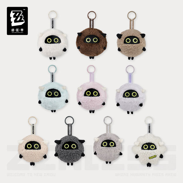 miHoYo Zenless Zone Zero Sheepboo Bleating Good Time Serise: Miaa Vinyl Plush Keychain Blind Box (Full Set of 9) image 1