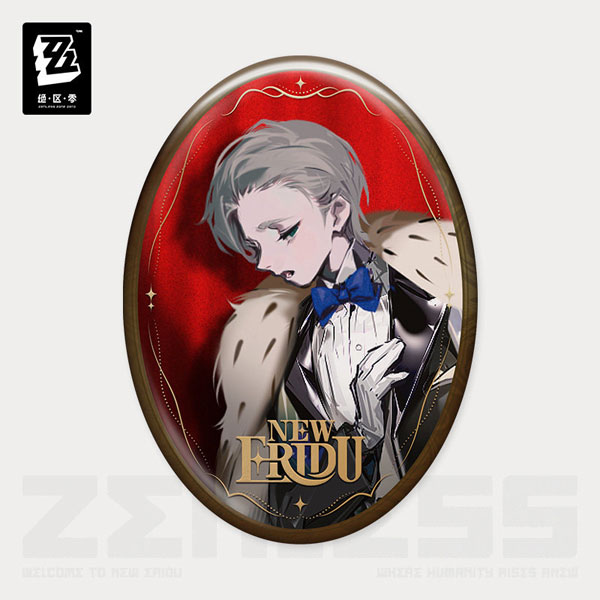 miHoYo Zenless Zone Zero Concerted Channel Series: Astra-nomical Moment Tinplate Badge - WISE gambar 1