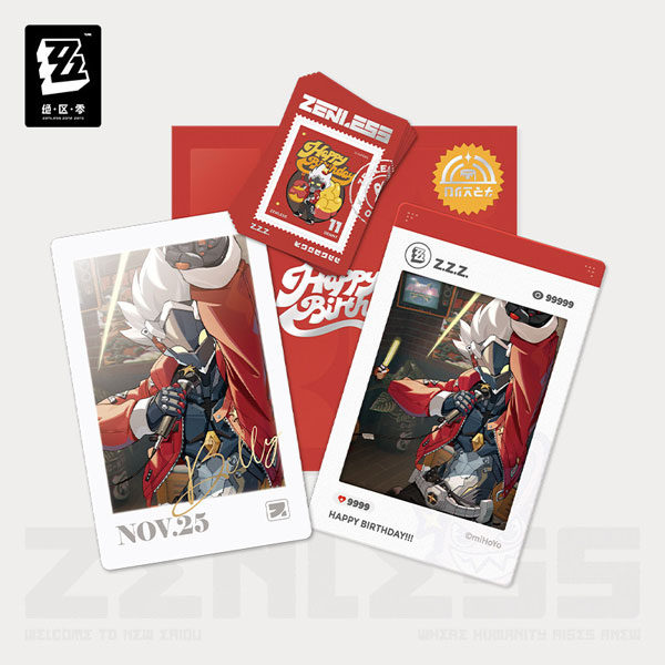 miHoYo Zenless Zone Zero HB2U Series: Birthday Moments Commemorative Set Second Edition - BILLY image 1