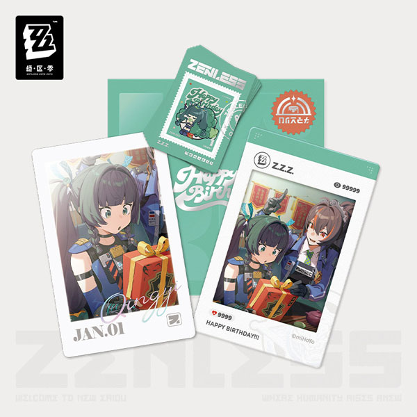 miHoYo Zenless Zone Zero HB2U Series: Birthday Moments Commemorative Set Third Edition - QINGYI image 1