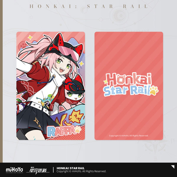 miHoYo Honkai: Star Rail Chibi Cat Series Collection Card Rappa 图片 1