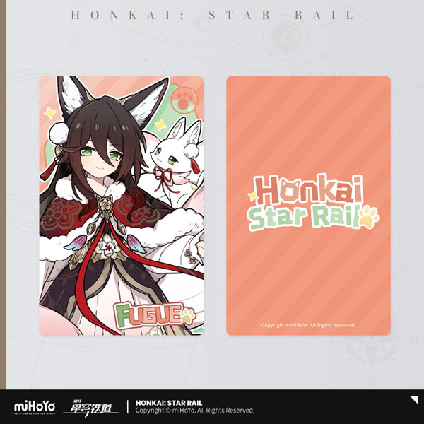 miHoYo Honkai: Star Rail Chibi Cat Series Collection Card Fugue Bild 1