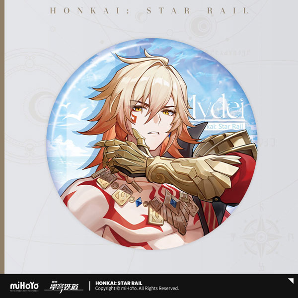 miHoYo Honkai: Star Rail Fresh Sunshine Series Character Portrait Tin Badge Mydei Bild 1