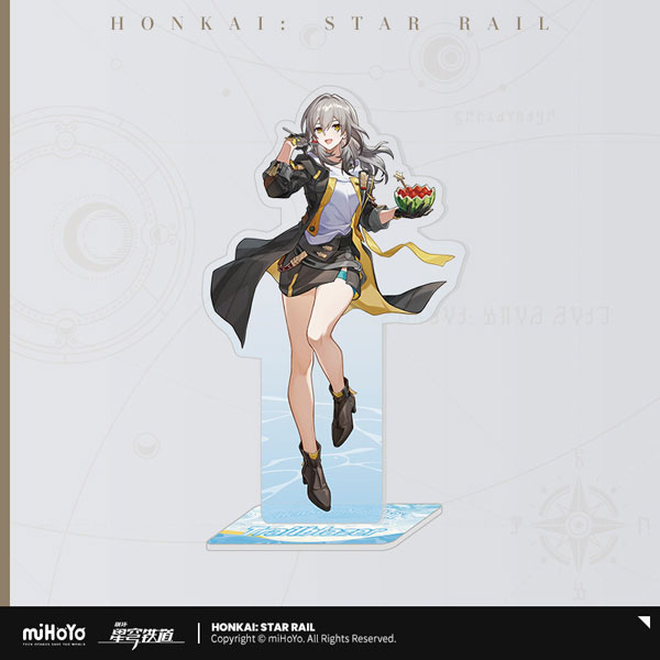 miHoYo Honkai: Star Rail Fresh Sunshine Series Character Portrait Acrylic Stand Trailblazer [Female] Bild 1