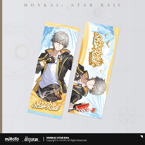 miHoYo Honkai: Star Rail Fresh Sunshine Series Character Portrait Hologram Ticket Style Card Trailblazer [Male] Bild 1