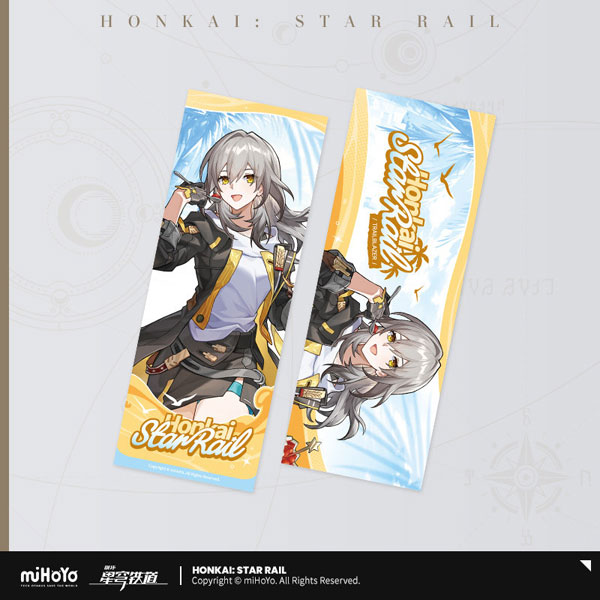 miHoYo Honkai: Star Rail Fresh Sunshine Series Character Portrait Hologram Ticket Style Card Trailblazer [Female] image 1