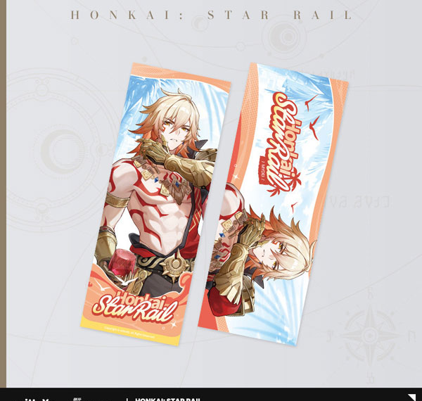 miHoYo Honkai: Star Rail Fresh Sunshine Series Character Portrait Hologram Ticket Style Card Mydei รูปภาพ 1