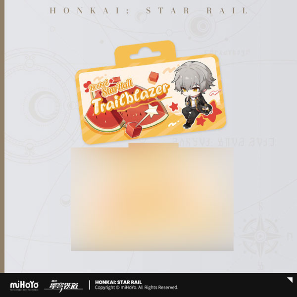 miHoYo Honkai: Star Rail Fresh Sunshine Series Chibi Acrylic Clip Trailblazer [Male] image 1