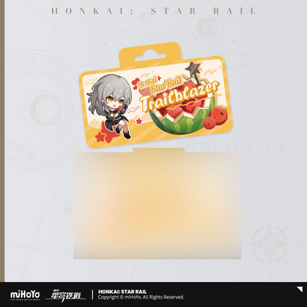 miHoYo Honkai: Star Rail Fresh Sunshine Series Chibi Acrylic Clip Trailblazer [Female] Bild 1