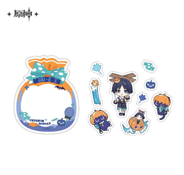 miHoYo Genshin Impact You Ye Qi Xiang Series Sticker Set Wanderer Bild 1