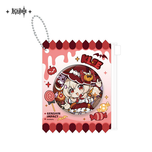 miHoYo Genshin Impact You Ye Qi Xiang Series Tin Badge + Cover Set Klee Bild 1