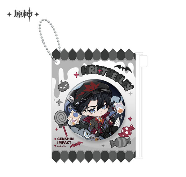 miHoYo Genshin Impact You Ye Qi Xiang Series Tin Badge + Cover Set Wriothesley Bild 1