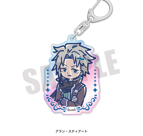 Playful Mind Company My Next Life as a Villainess: All Routes Lead to Doom! X Retro Pop Aurora Acrylic Keychain Alan รูปภาพ 1