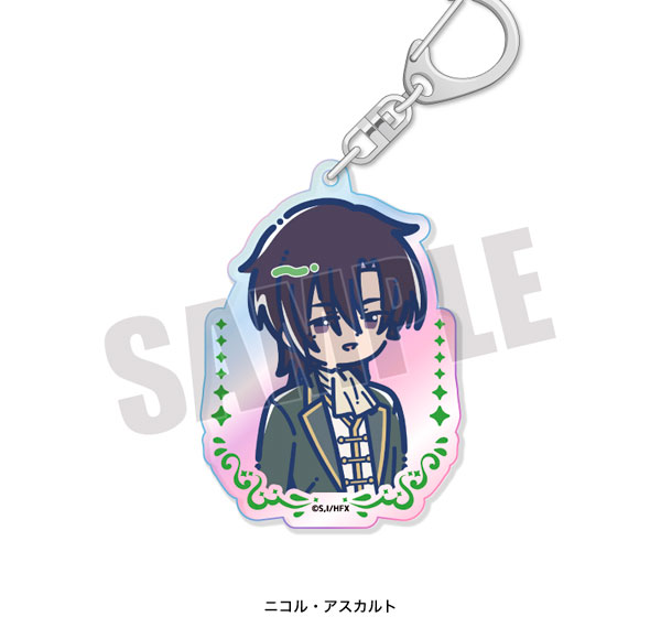 Playful Mind Company My Next Life as a Villainess: All Routes Lead to Doom! X Retro Pop Aurora Acrylic Keychain Nicol Bild 1